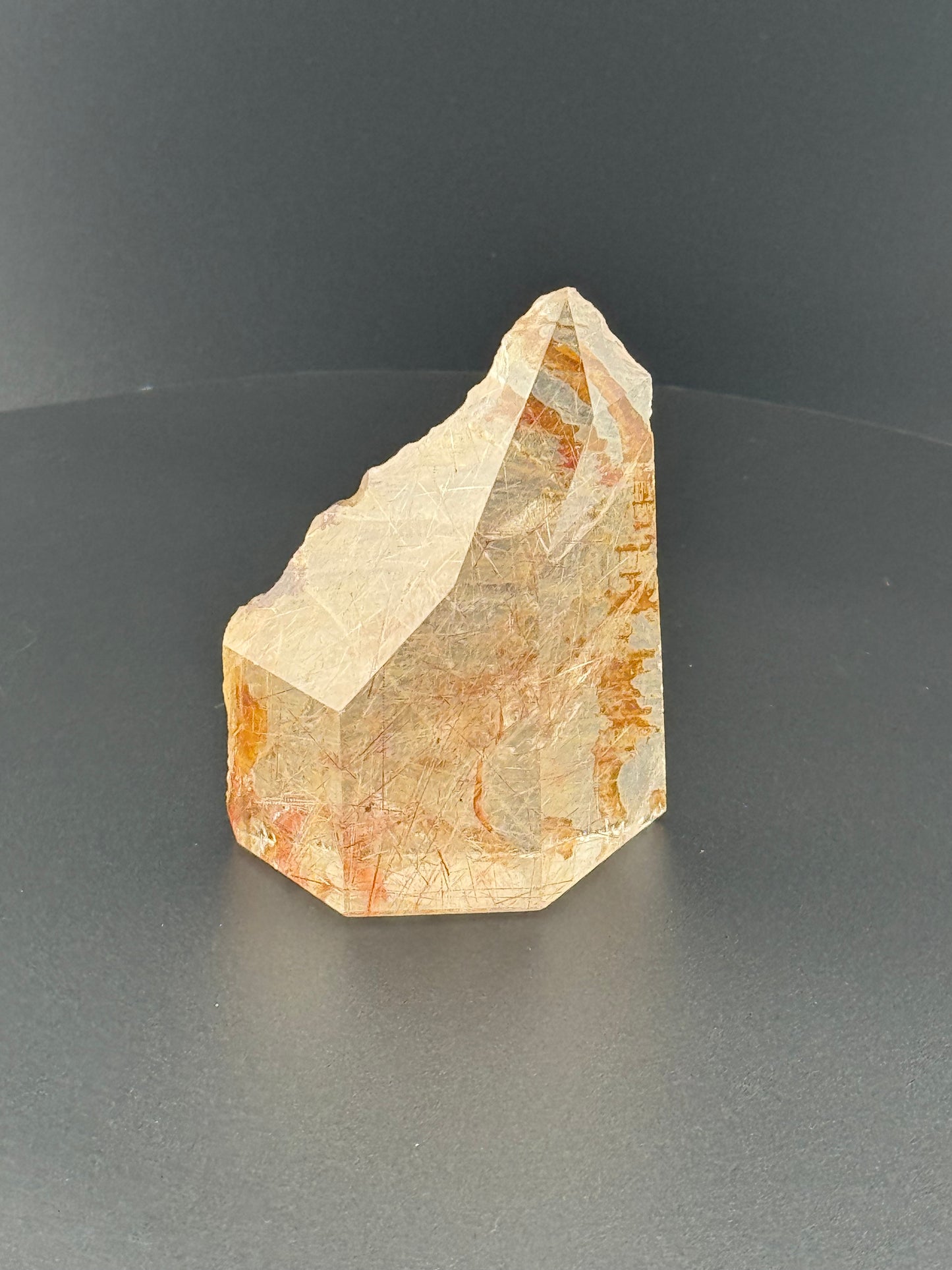 Rutilated Clear Quartz Crystal