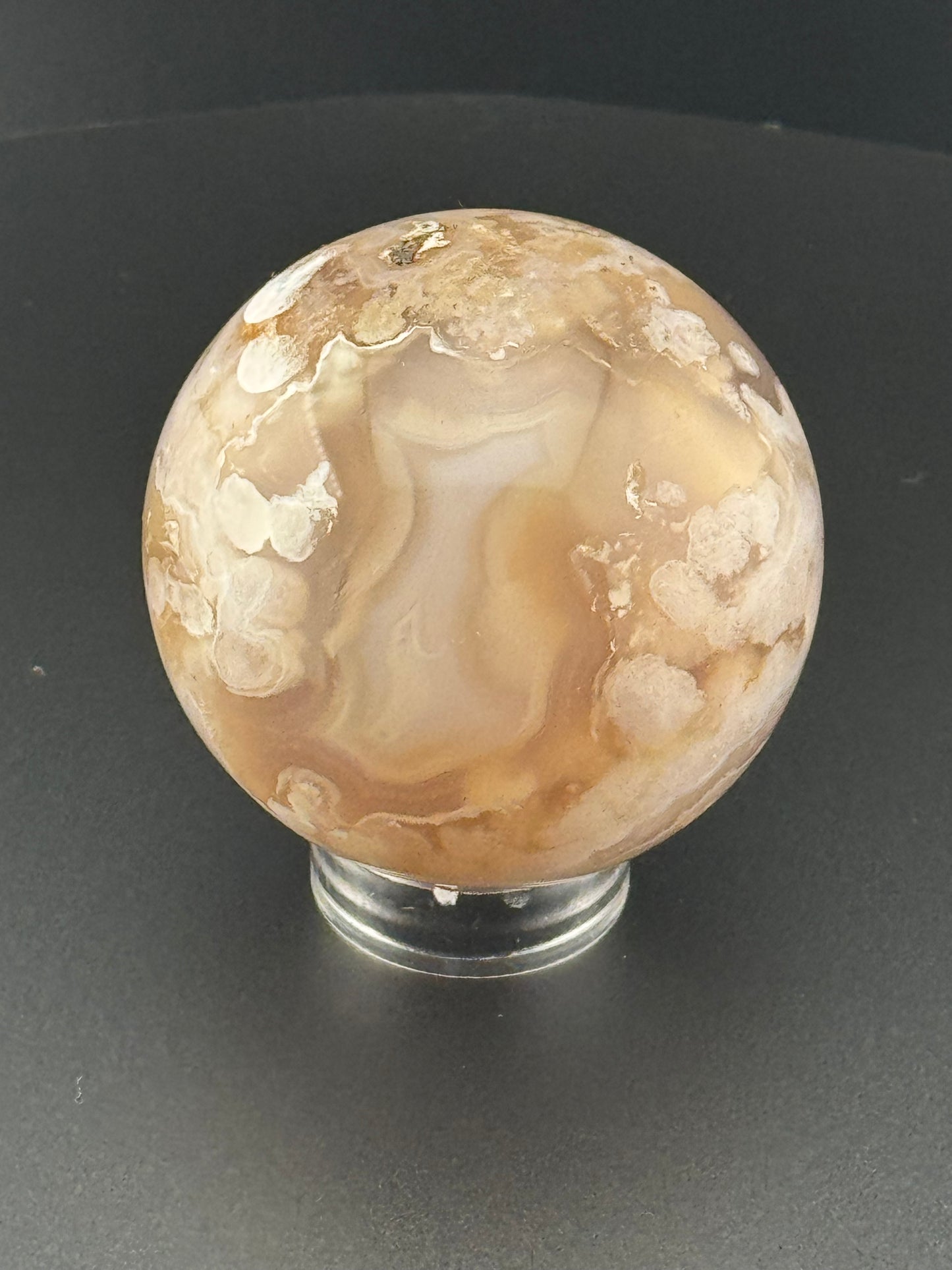 Flower Agate Spheres
