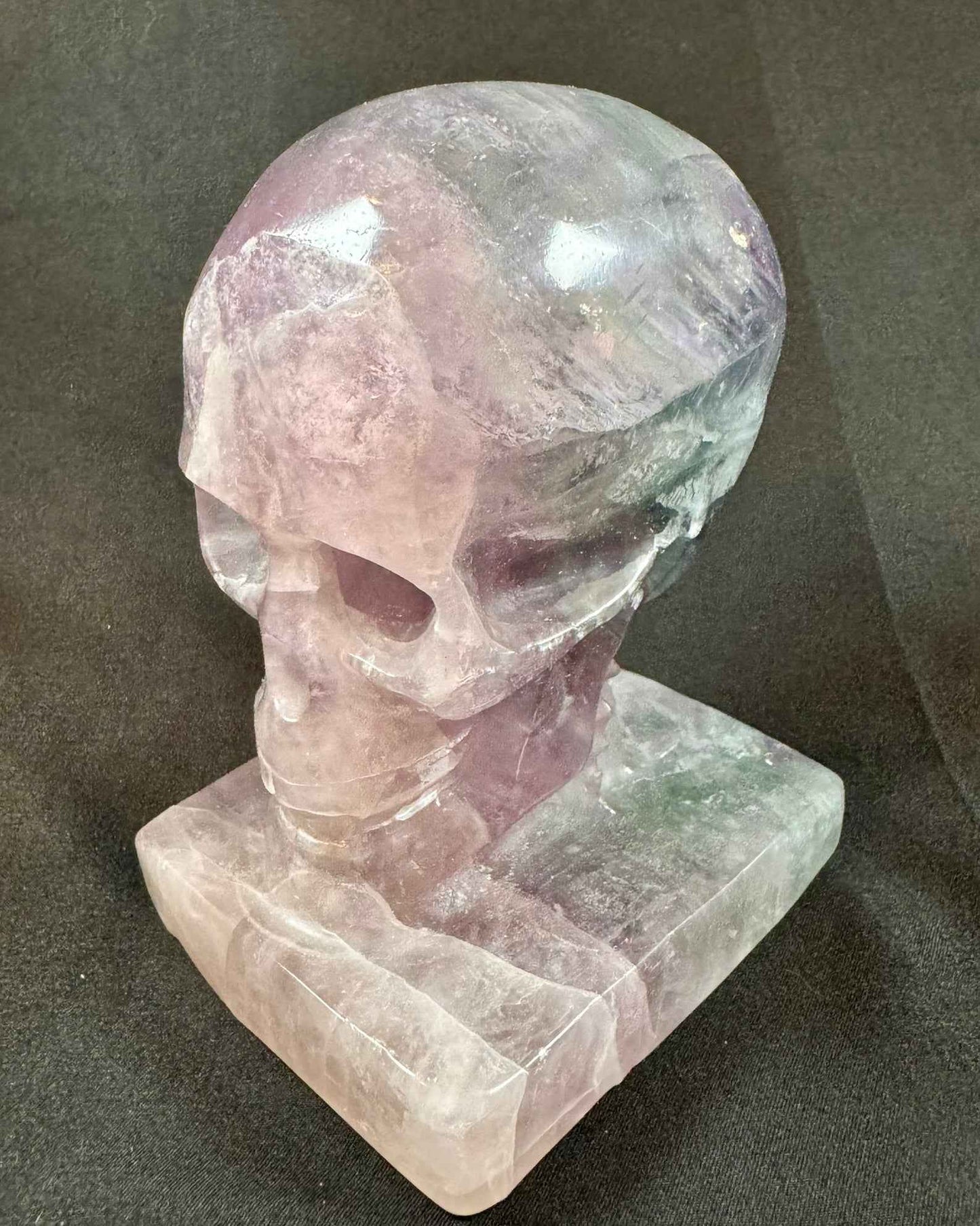 Fluorite Skull - Powers Gems