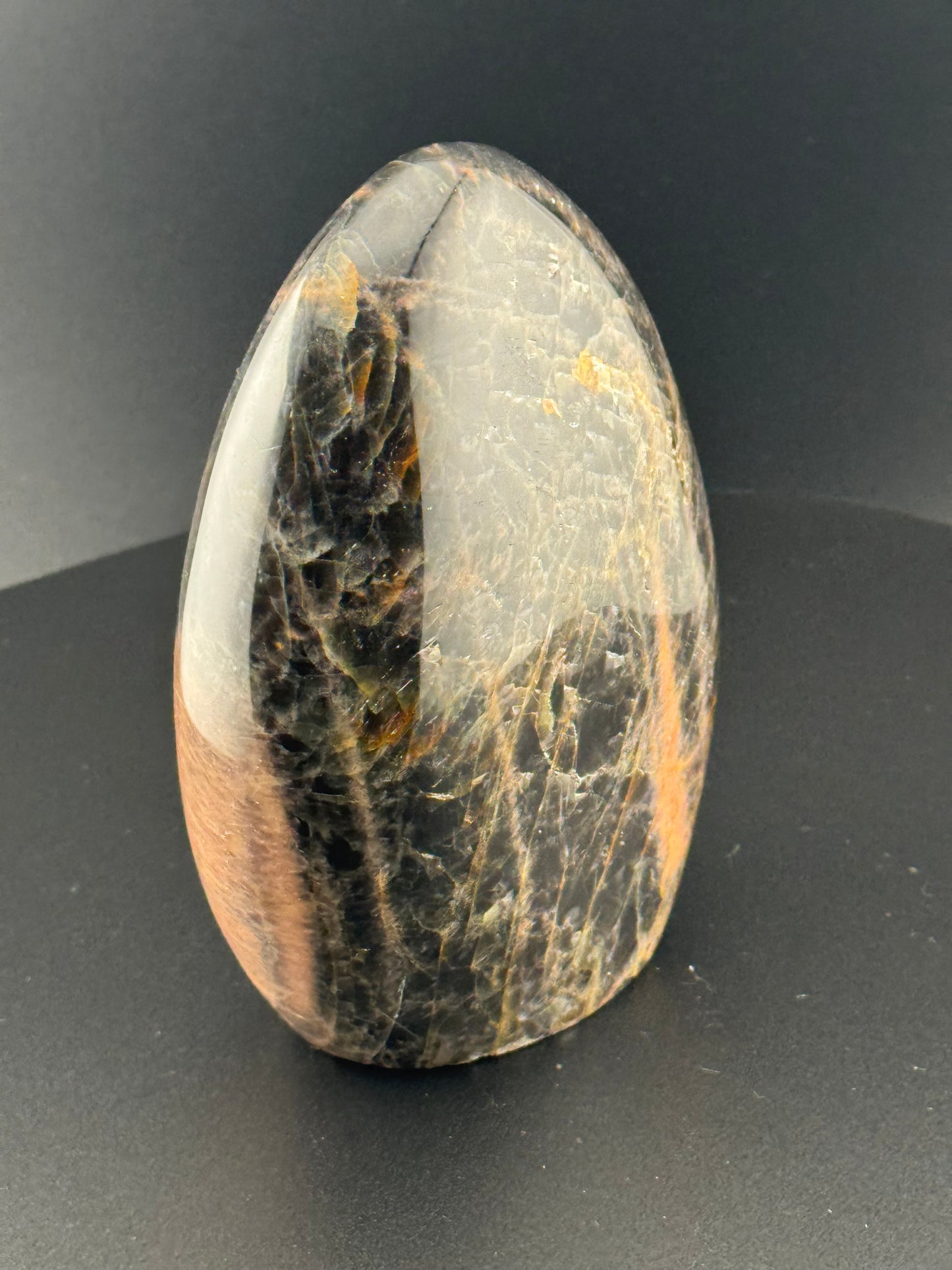 Black Moonstone Polished Freeform