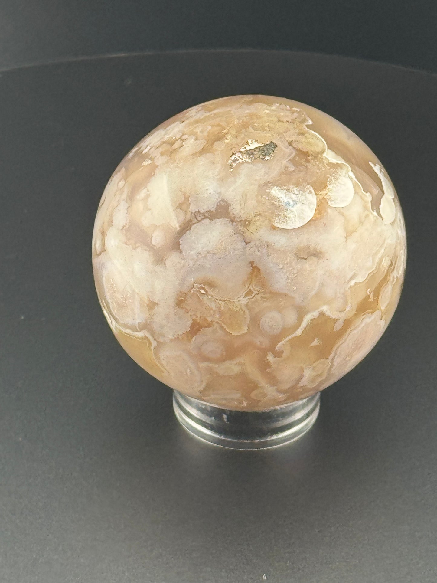Flower Agate Spheres