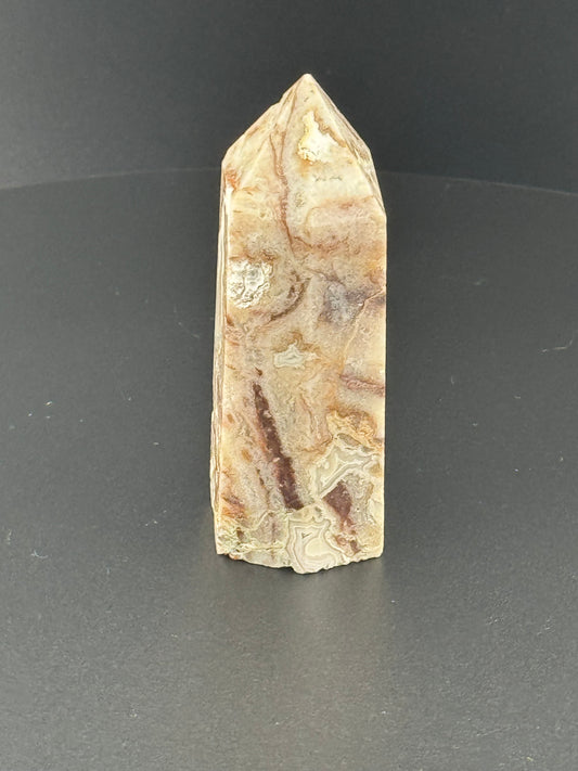 Mexican Crazy Lace Agate Tower