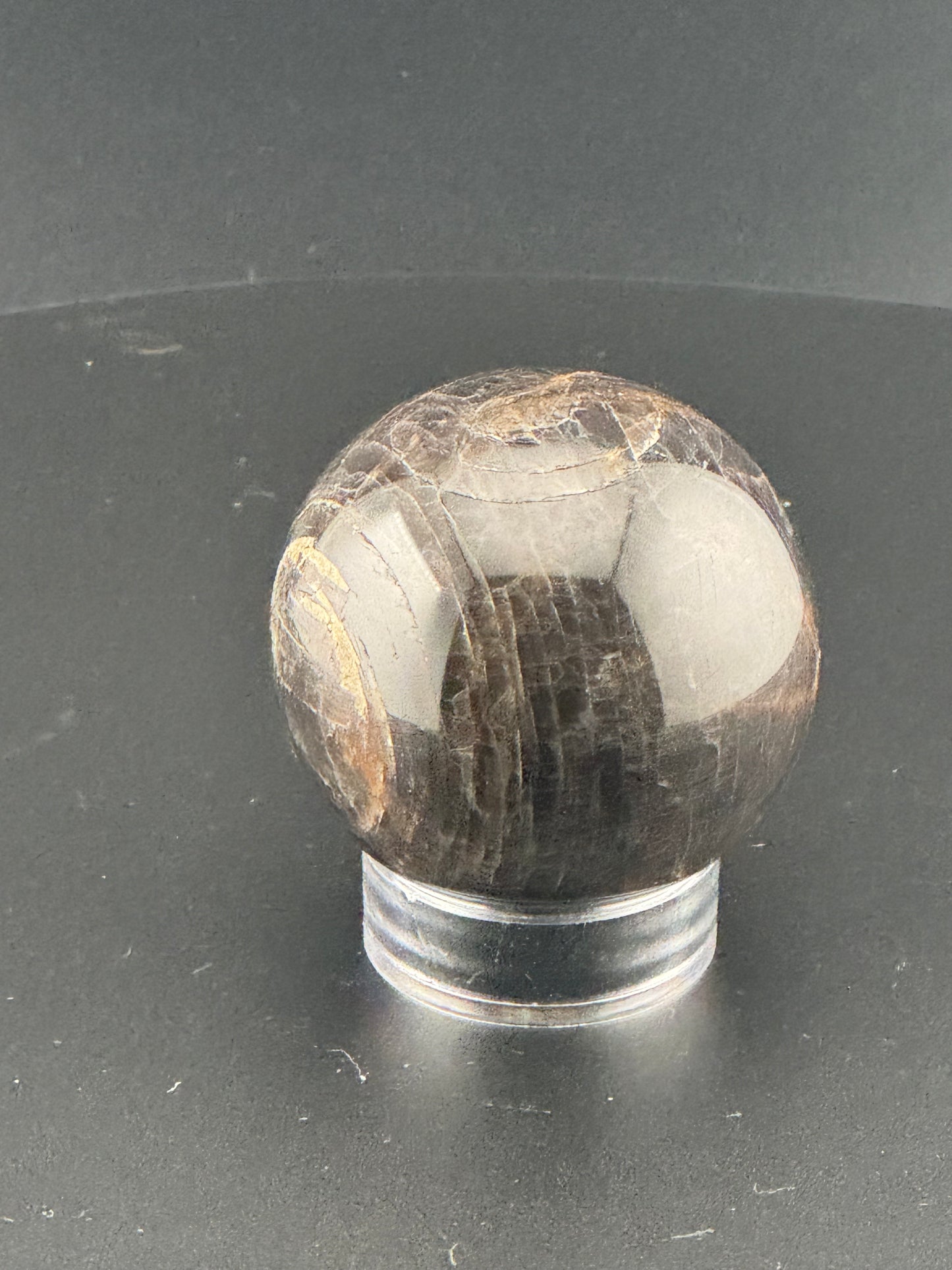 Black Moonstone Sphere