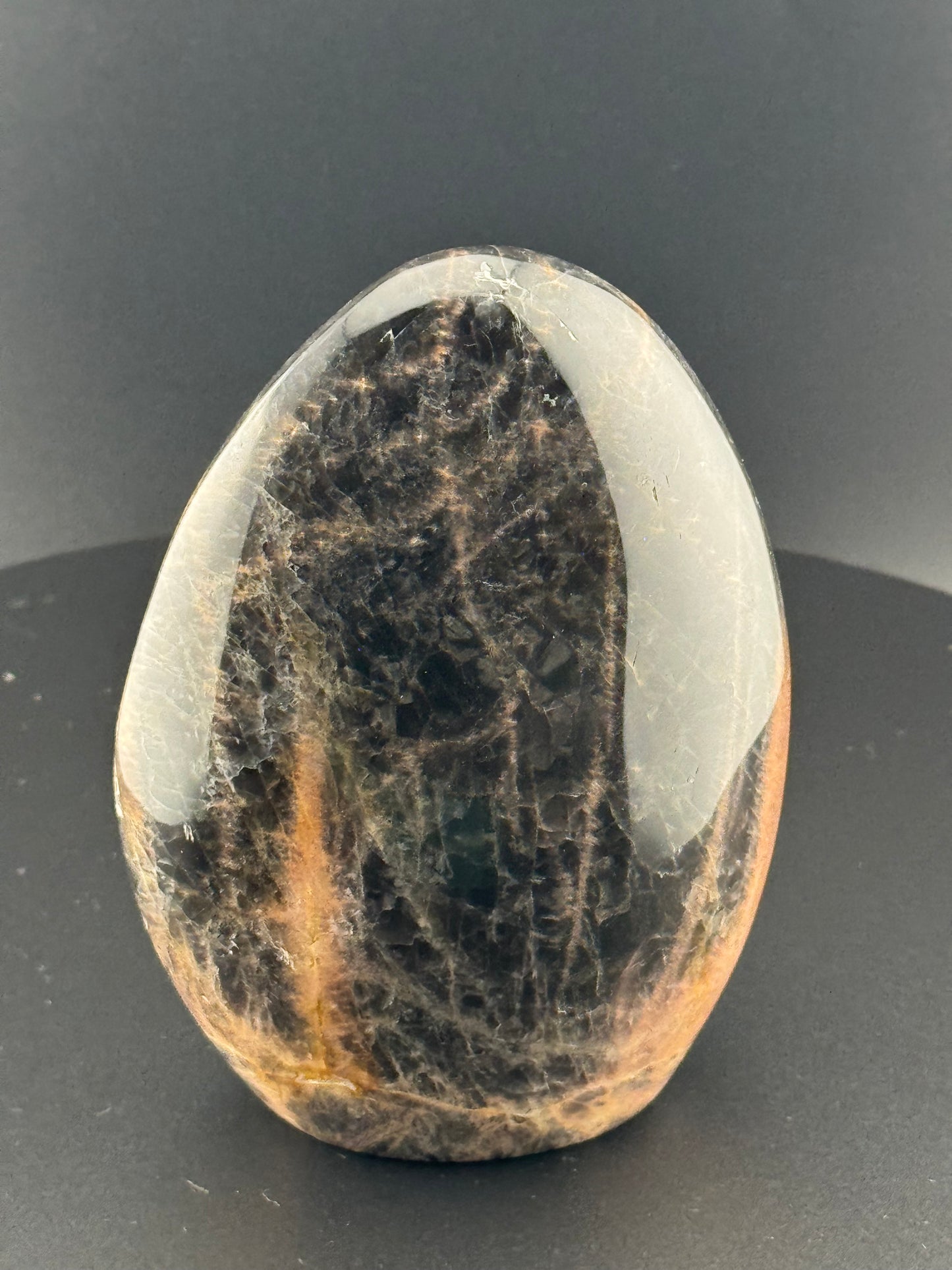 Black Moonstone Polished Freeform