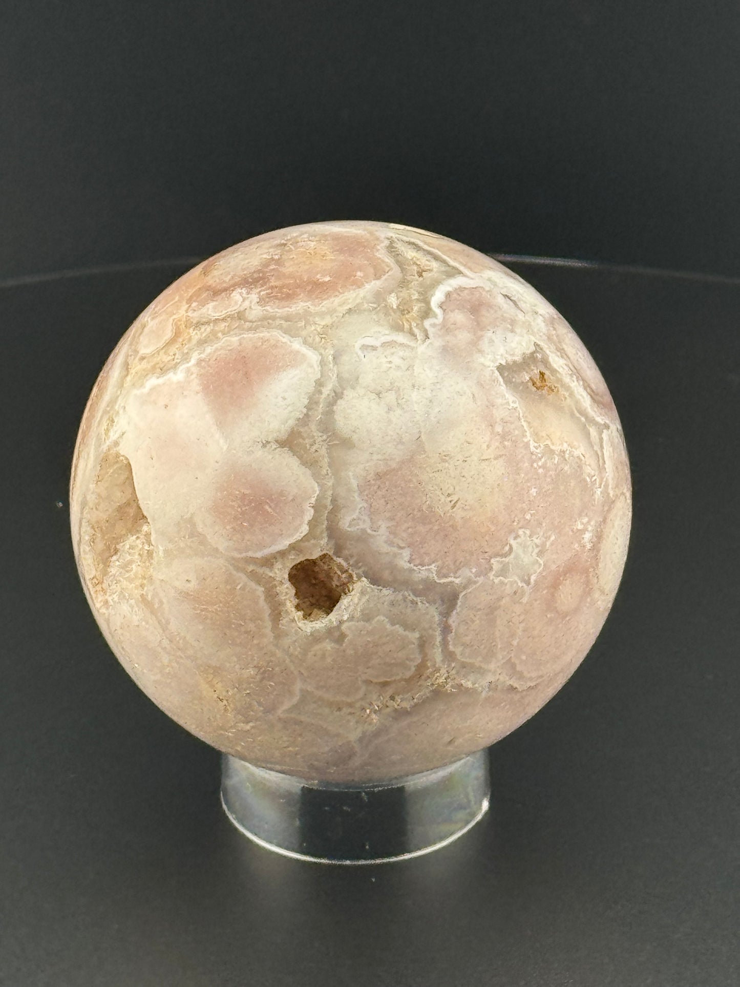Flower Agate Spheres