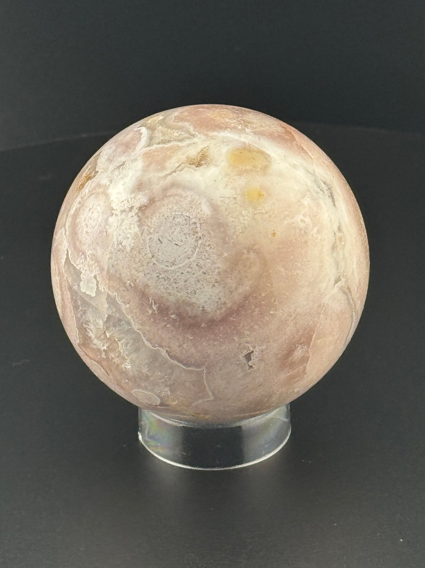 Flower Agate Spheres