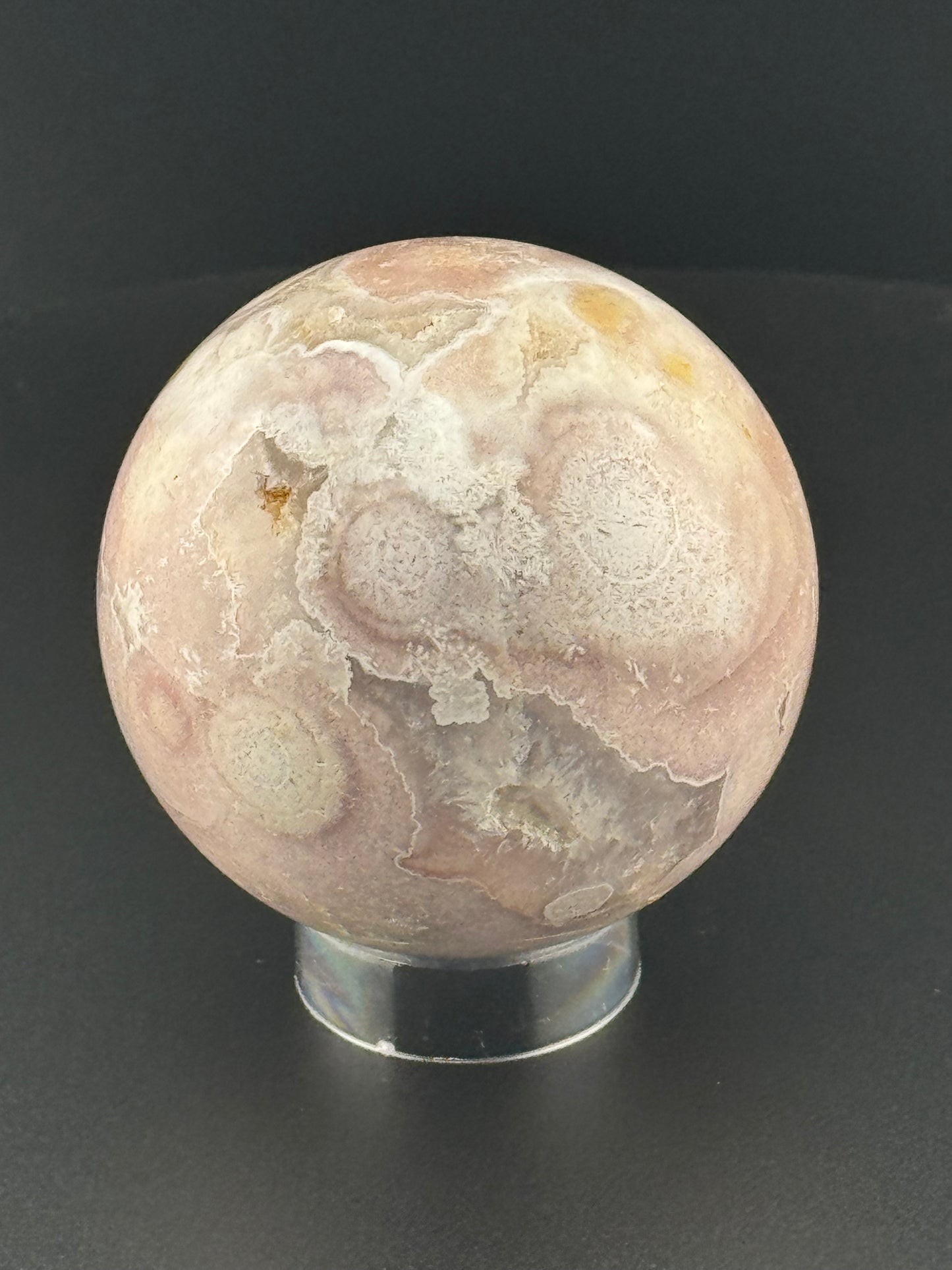 Flower Agate Spheres