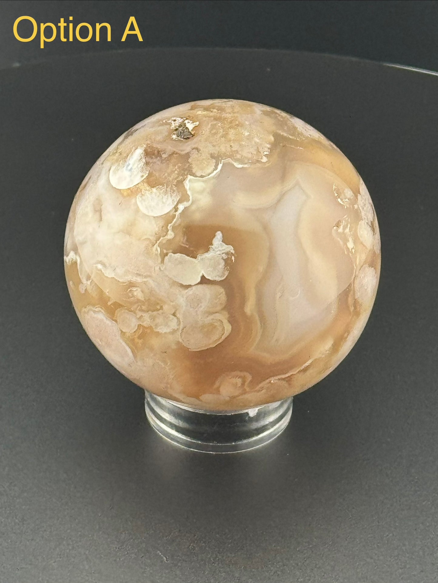 Flower Agate Spheres