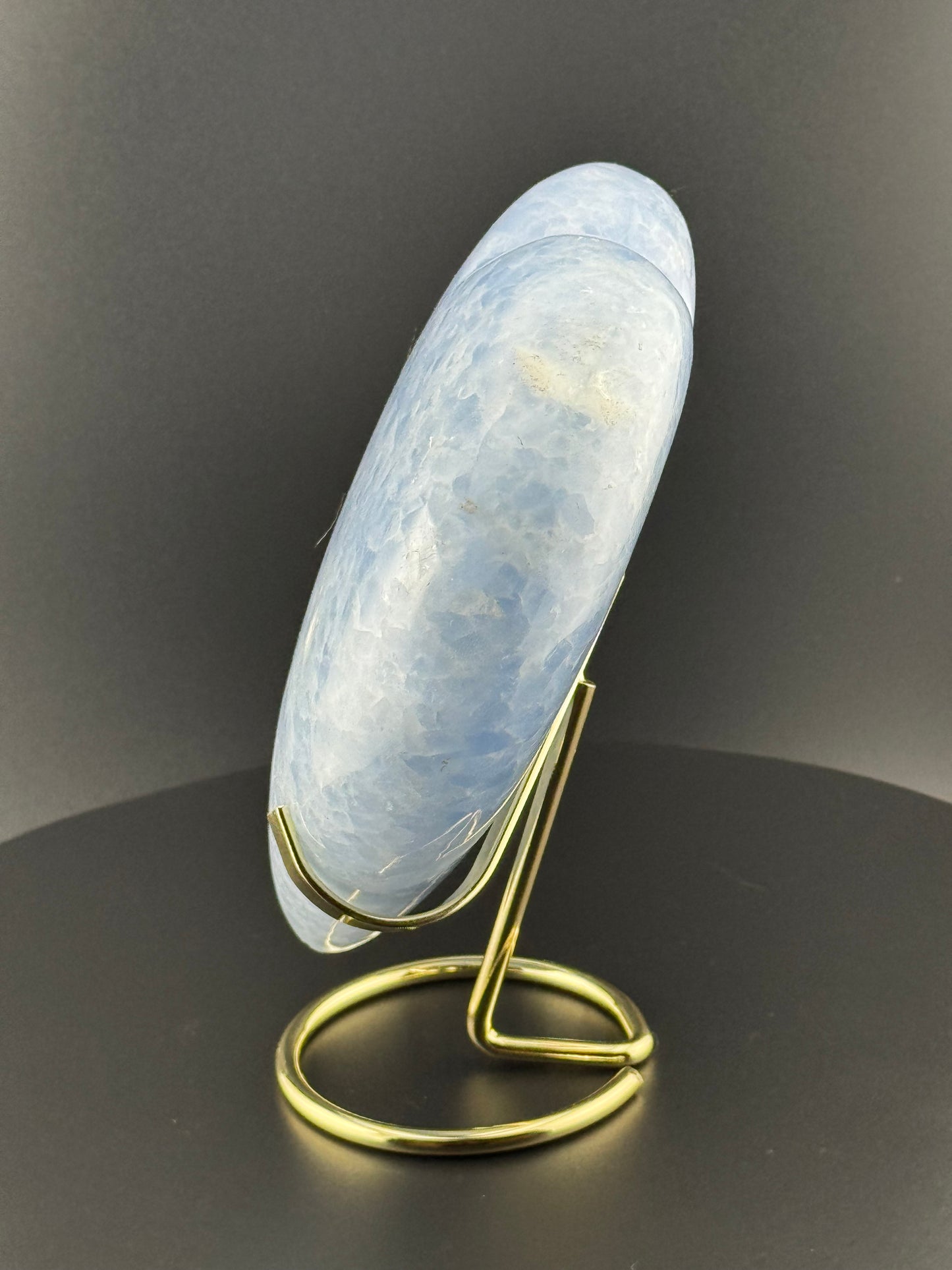 Blue Celestite Heart