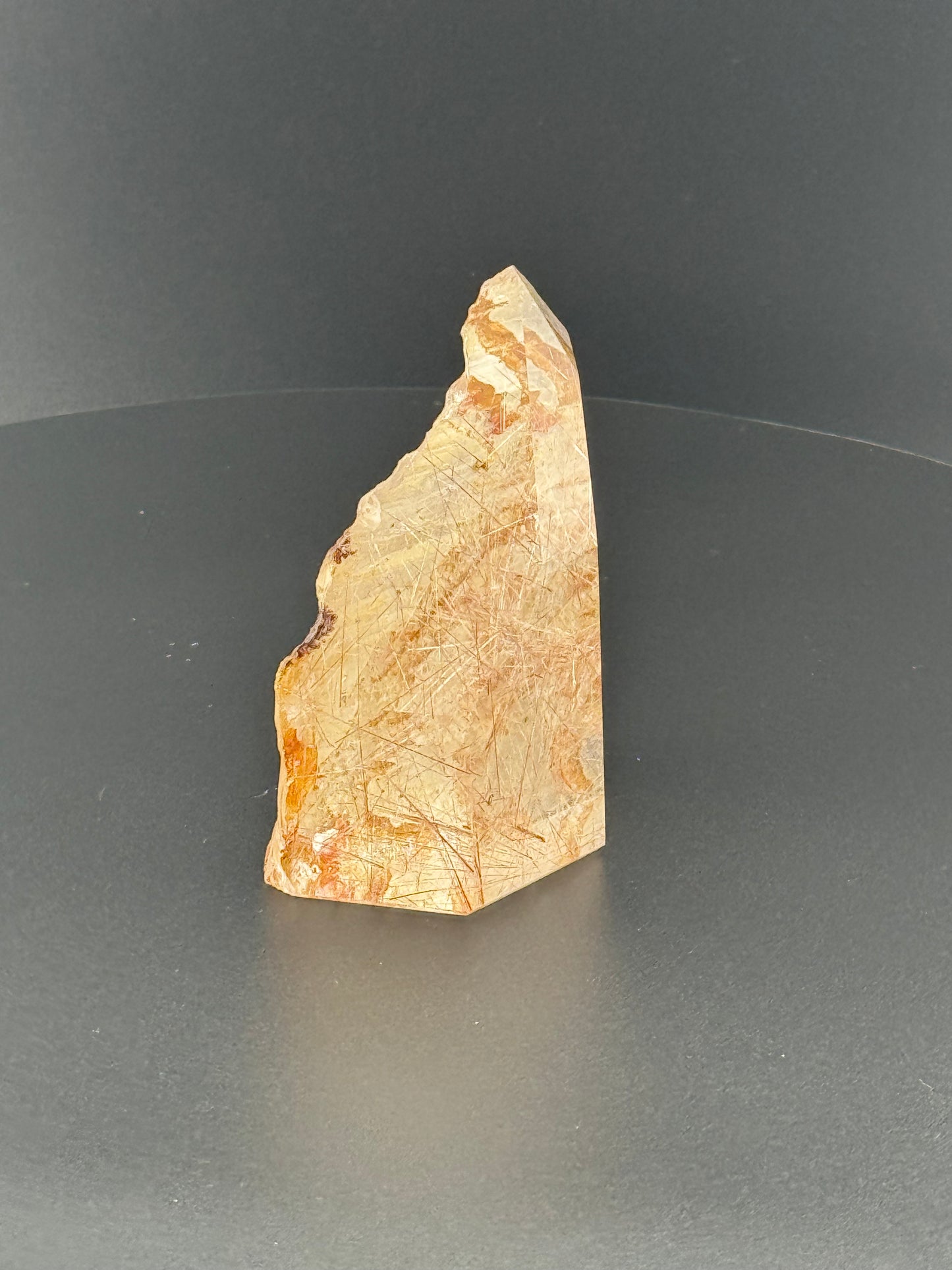 Rutilated Clear Quartz Crystal