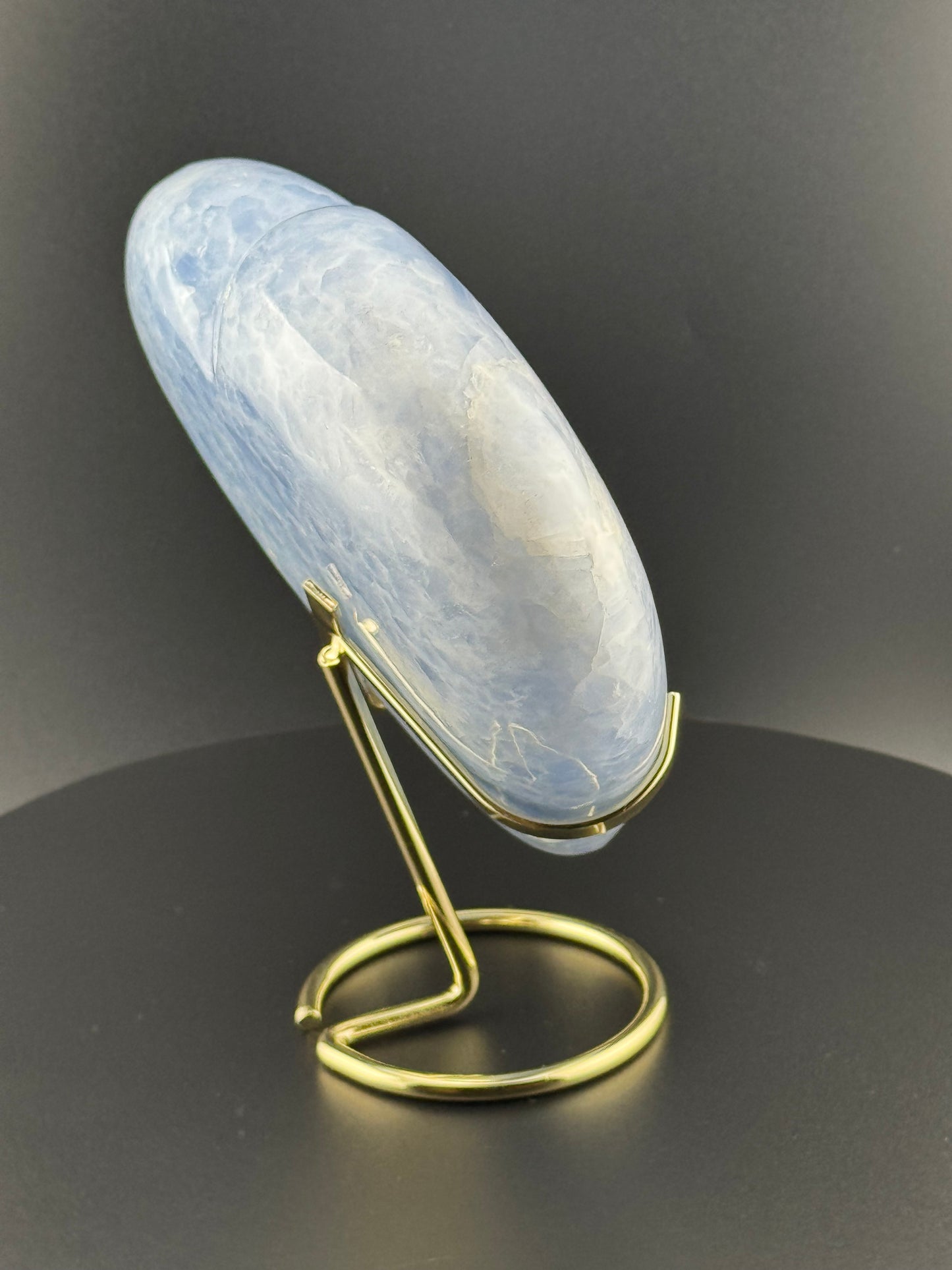 Blue Celestite Heart