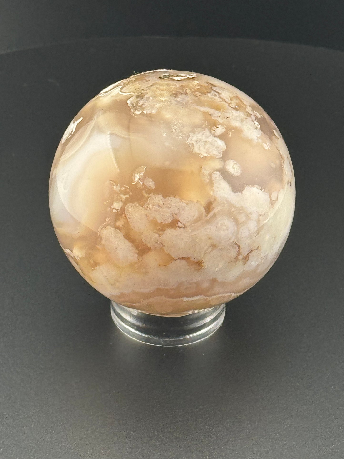 Flower Agate Spheres
