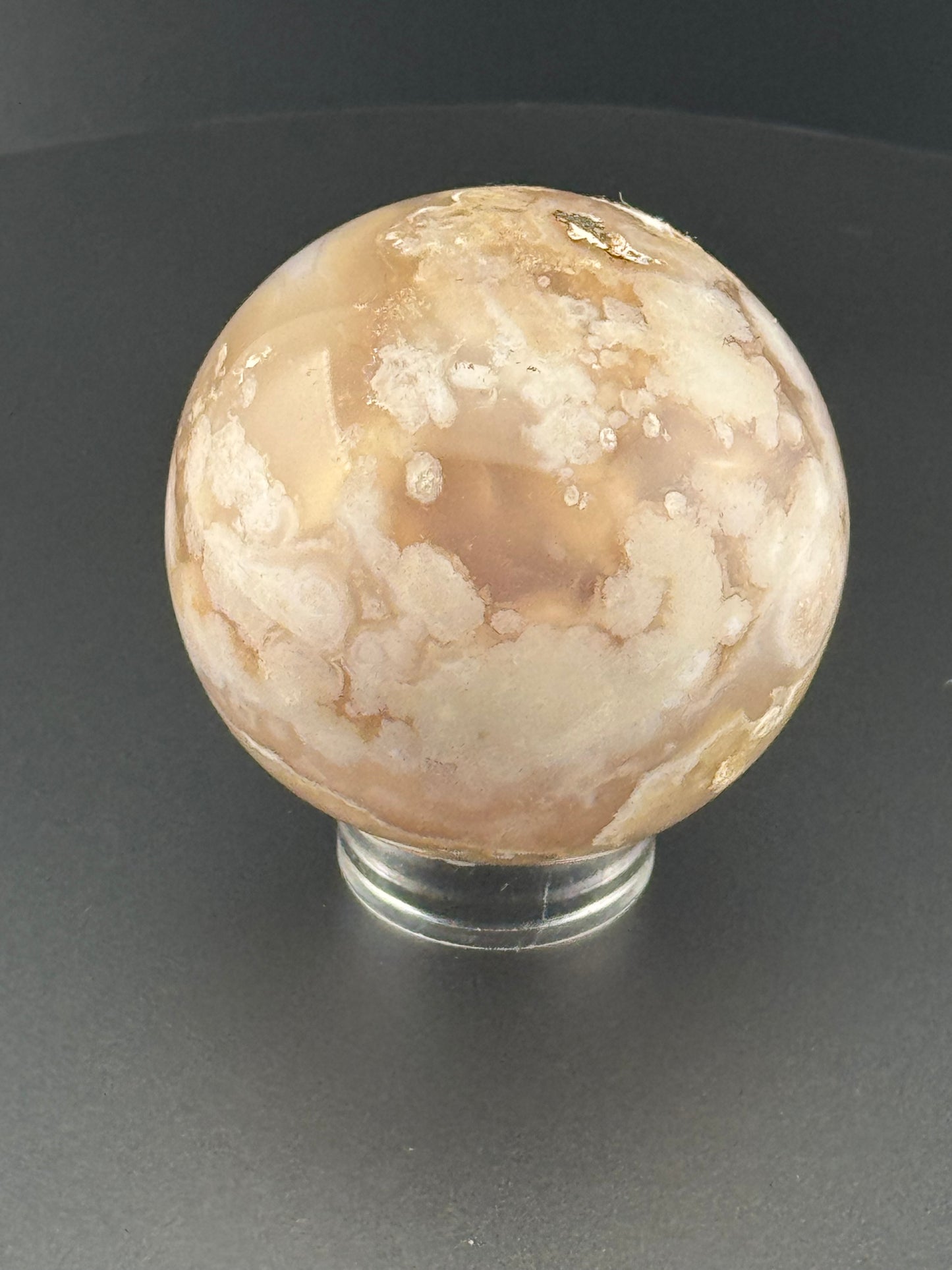 Flower Agate Spheres