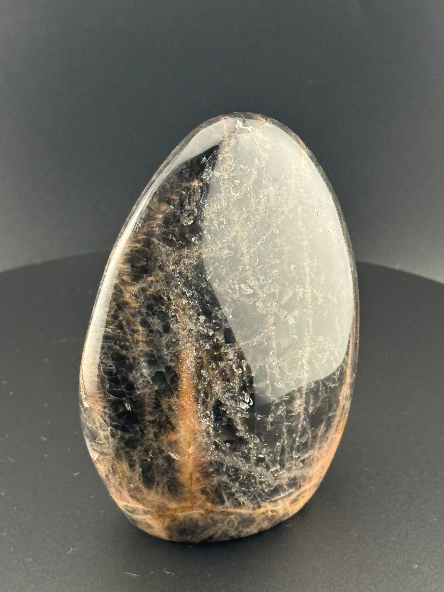 Black Moonstone Polished Freeform