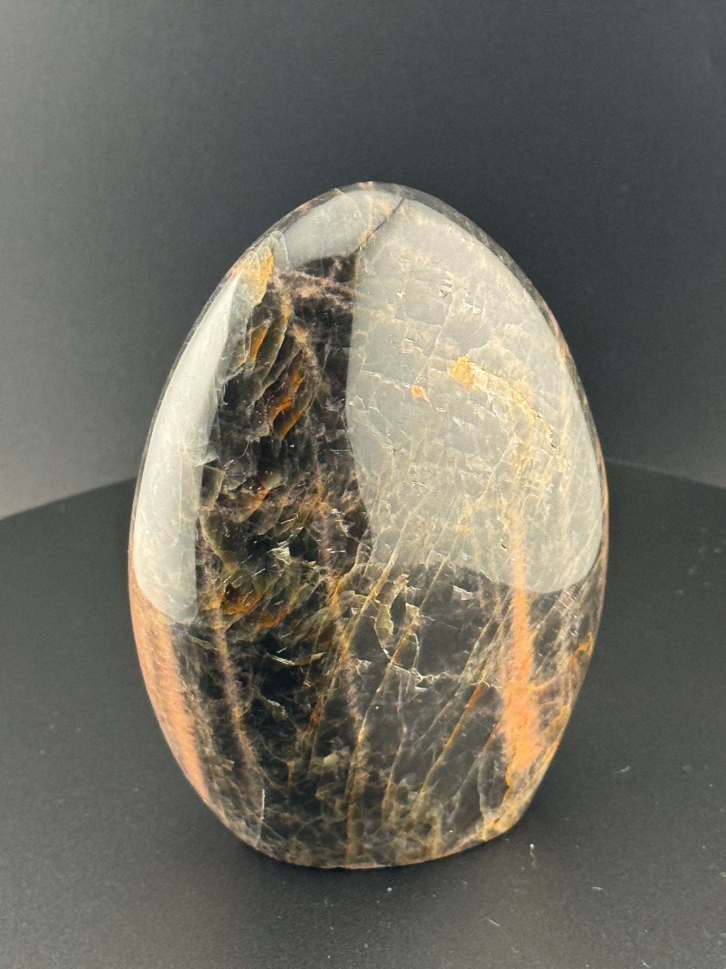 Black Moonstone Polished Freeform