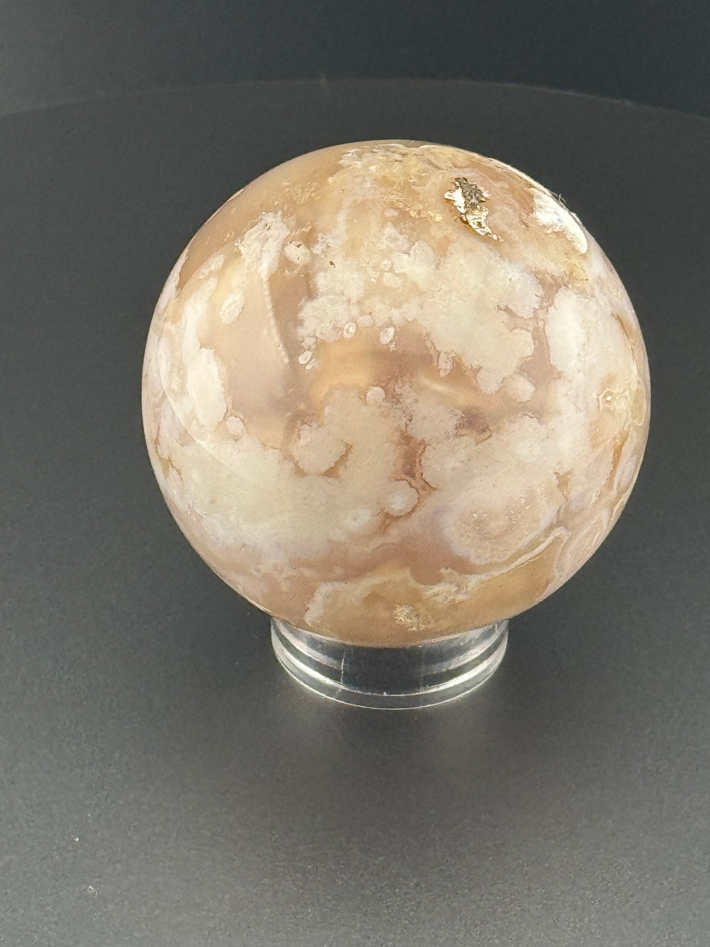 Flower Agate Spheres