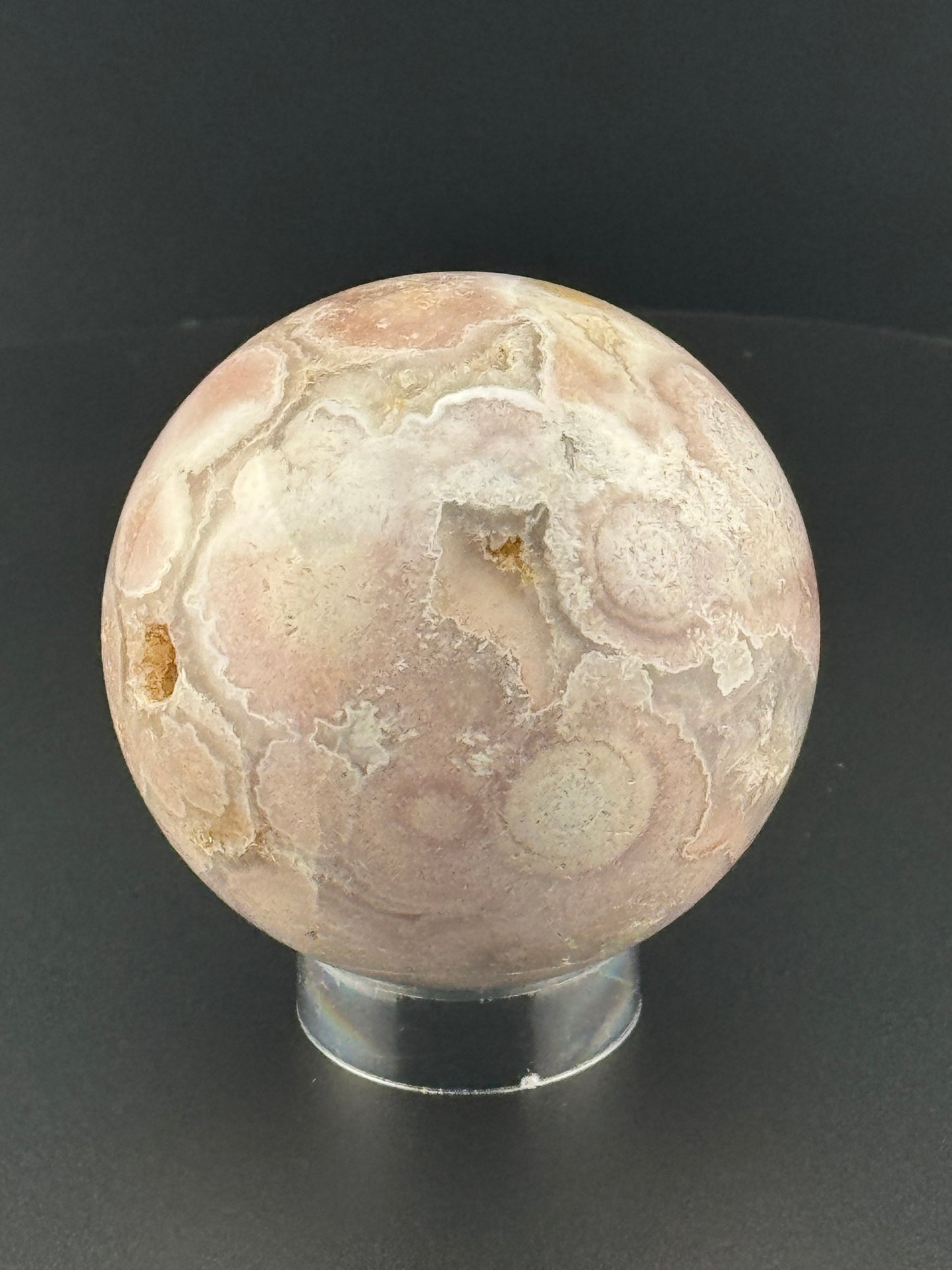 Flower Agate Spheres