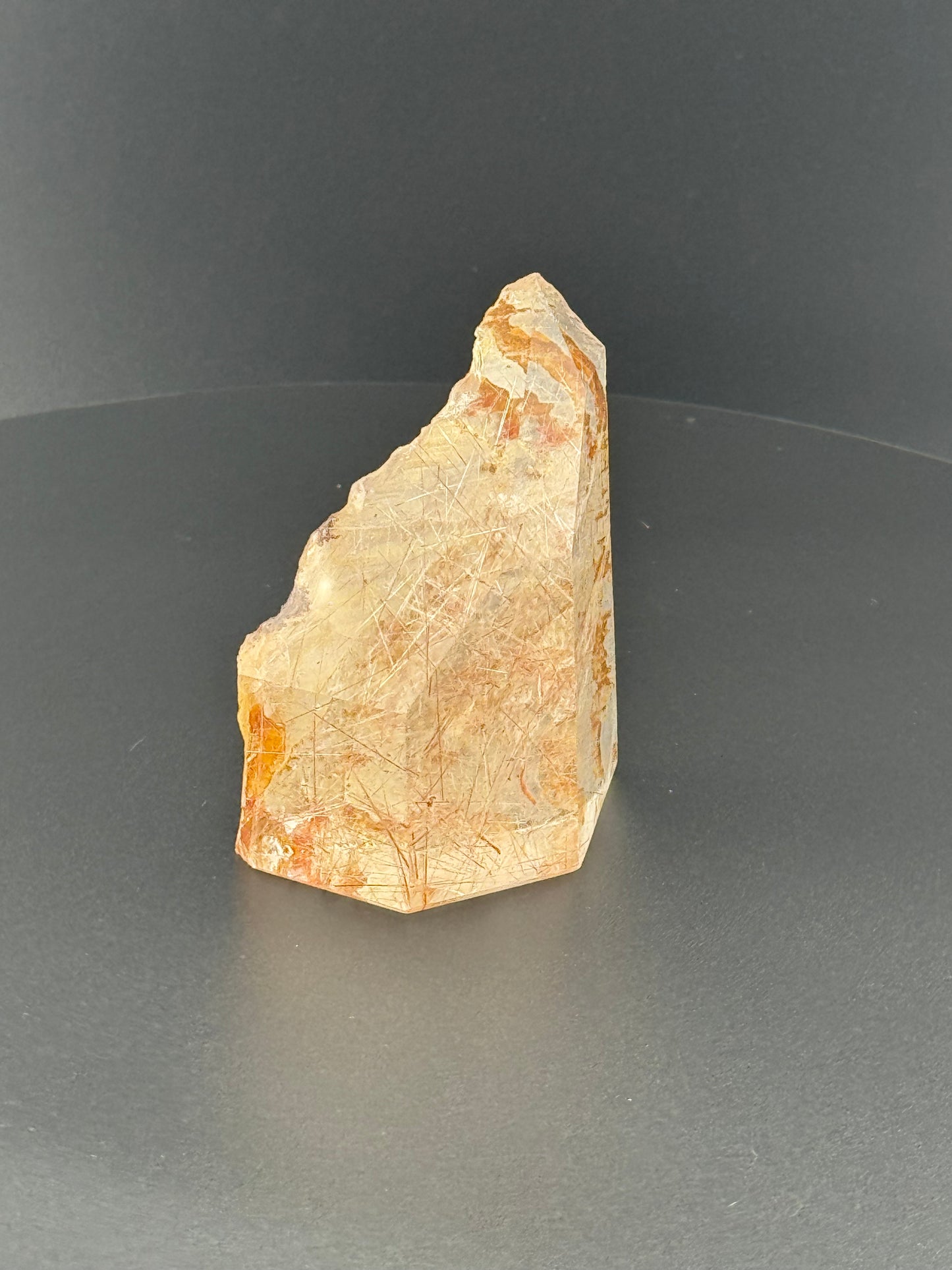 Rutilated Clear Quartz Crystal