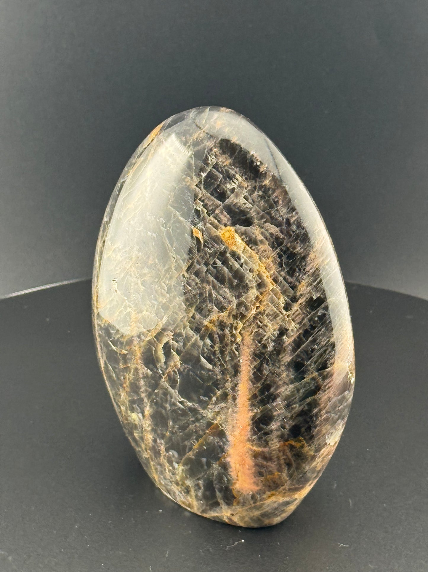 Black Moonstone Polished Freeform