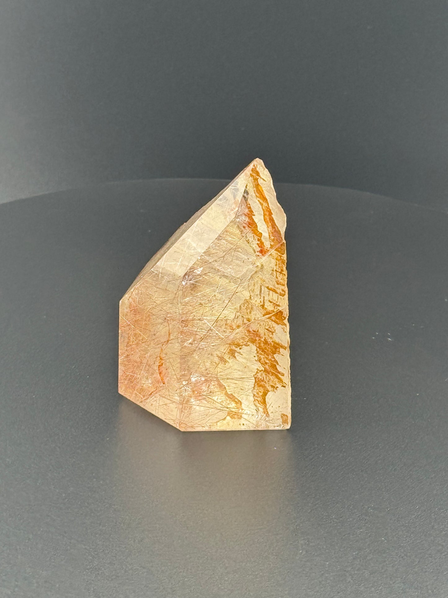 Rutilated Clear Quartz Crystal