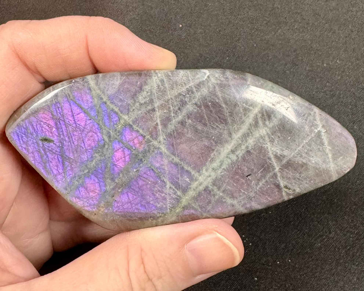 Labradorite with Purple Flash