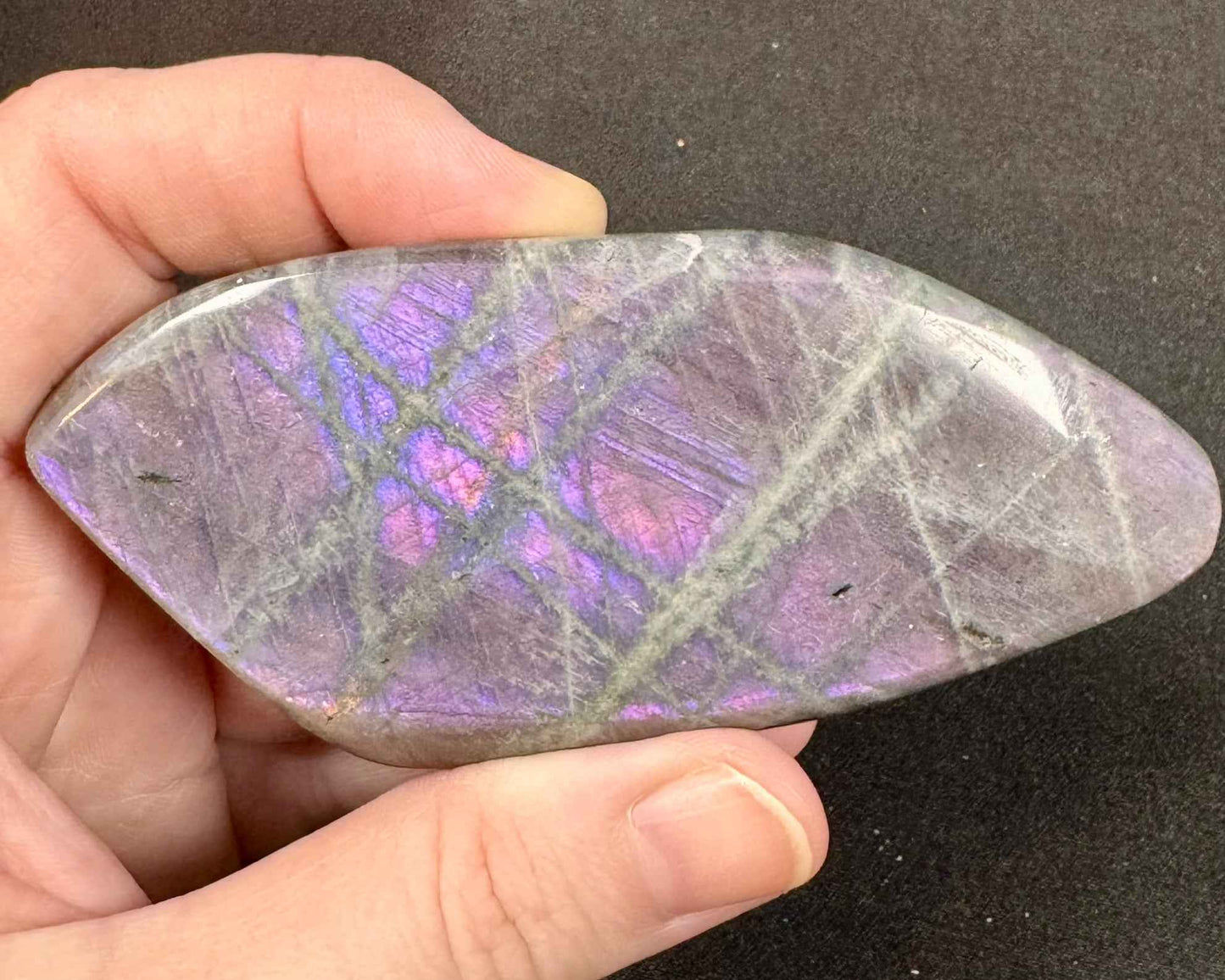 Labradorite with Purple Flash