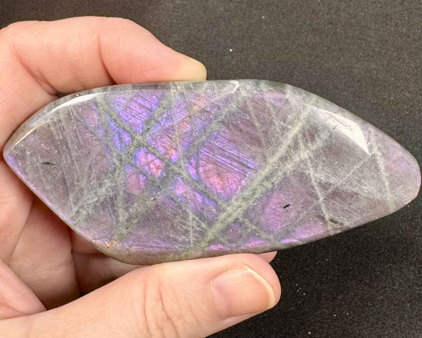 Labradorite with Purple Flash