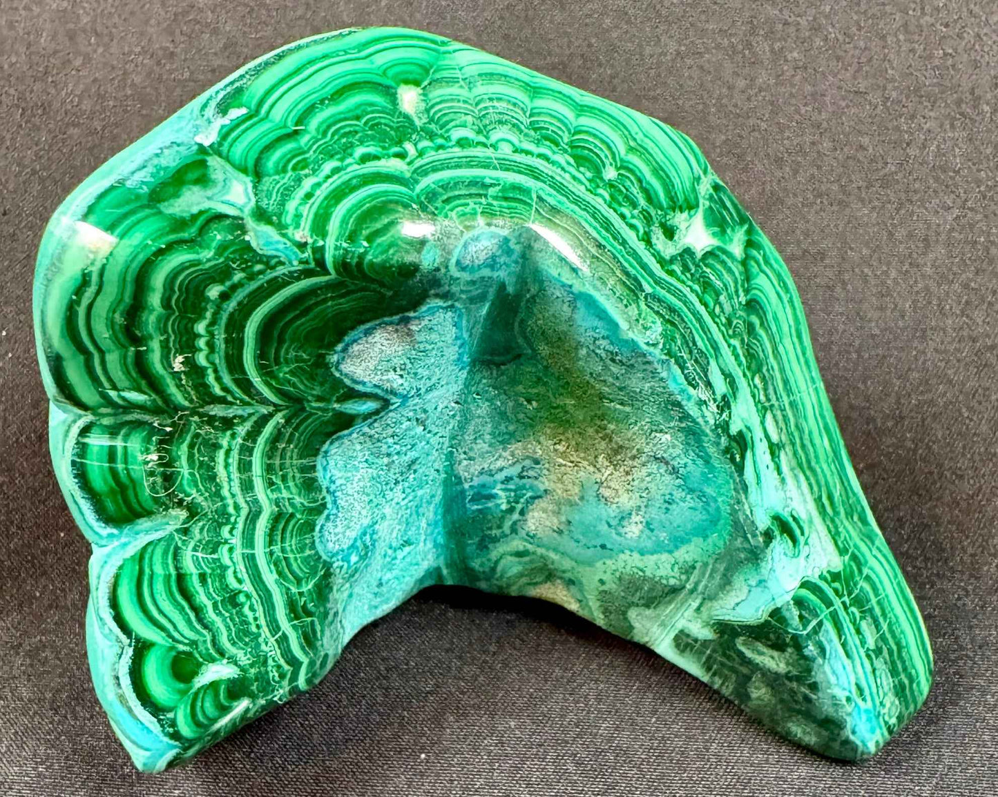 Malachite with Chrysocolla - Powers Gems
