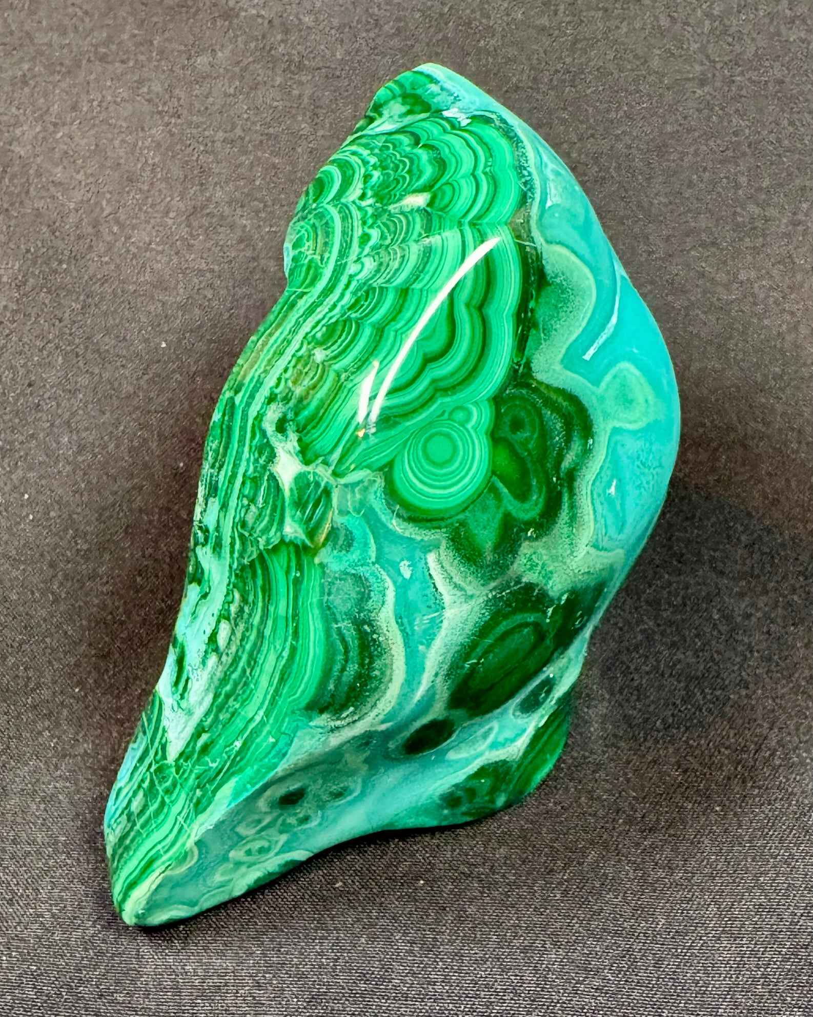Malachite with Chrysocolla - Powers Gems