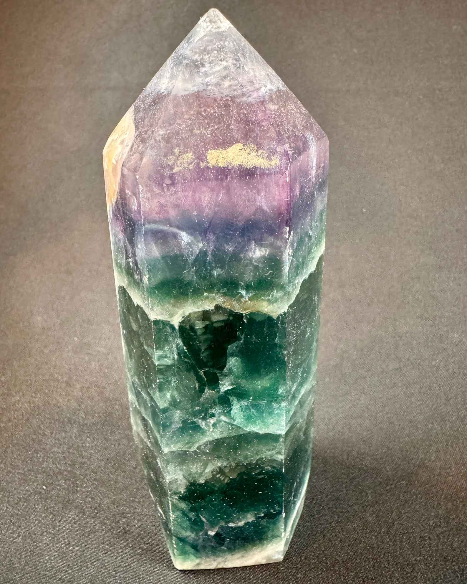 Fluorite Point - Powers Gems