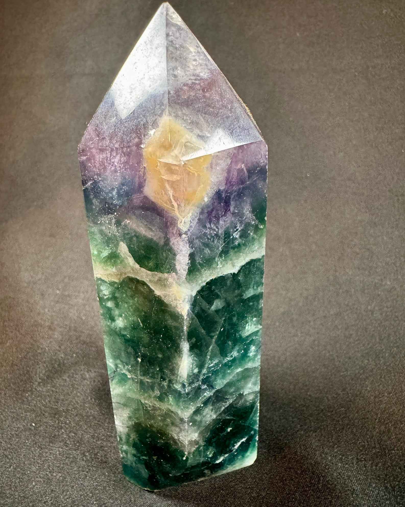 Fluorite Point - Powers Gems