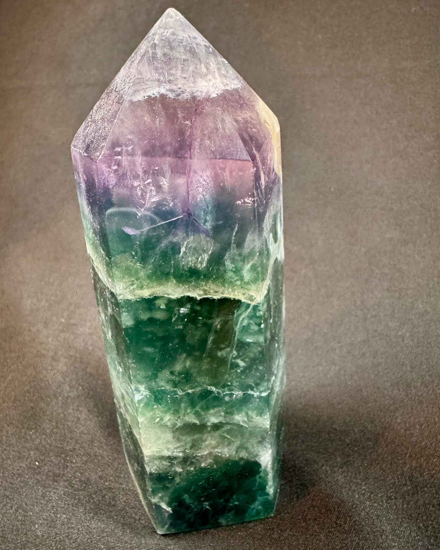 Fluorite Point - Powers Gems