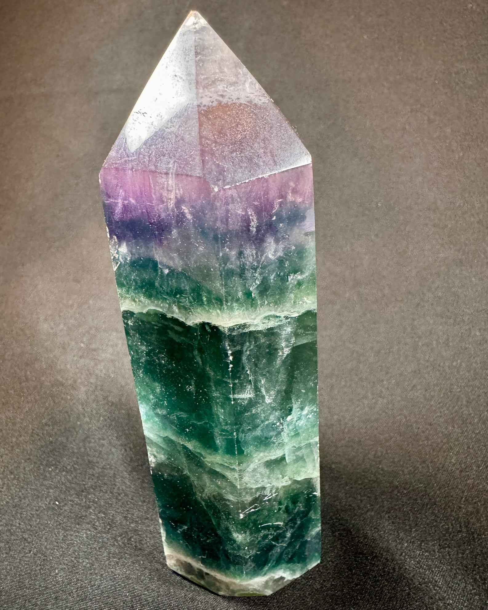 Fluorite Point - Powers Gems