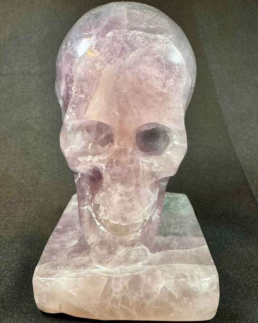 Fluorite Skull - Powers Gems