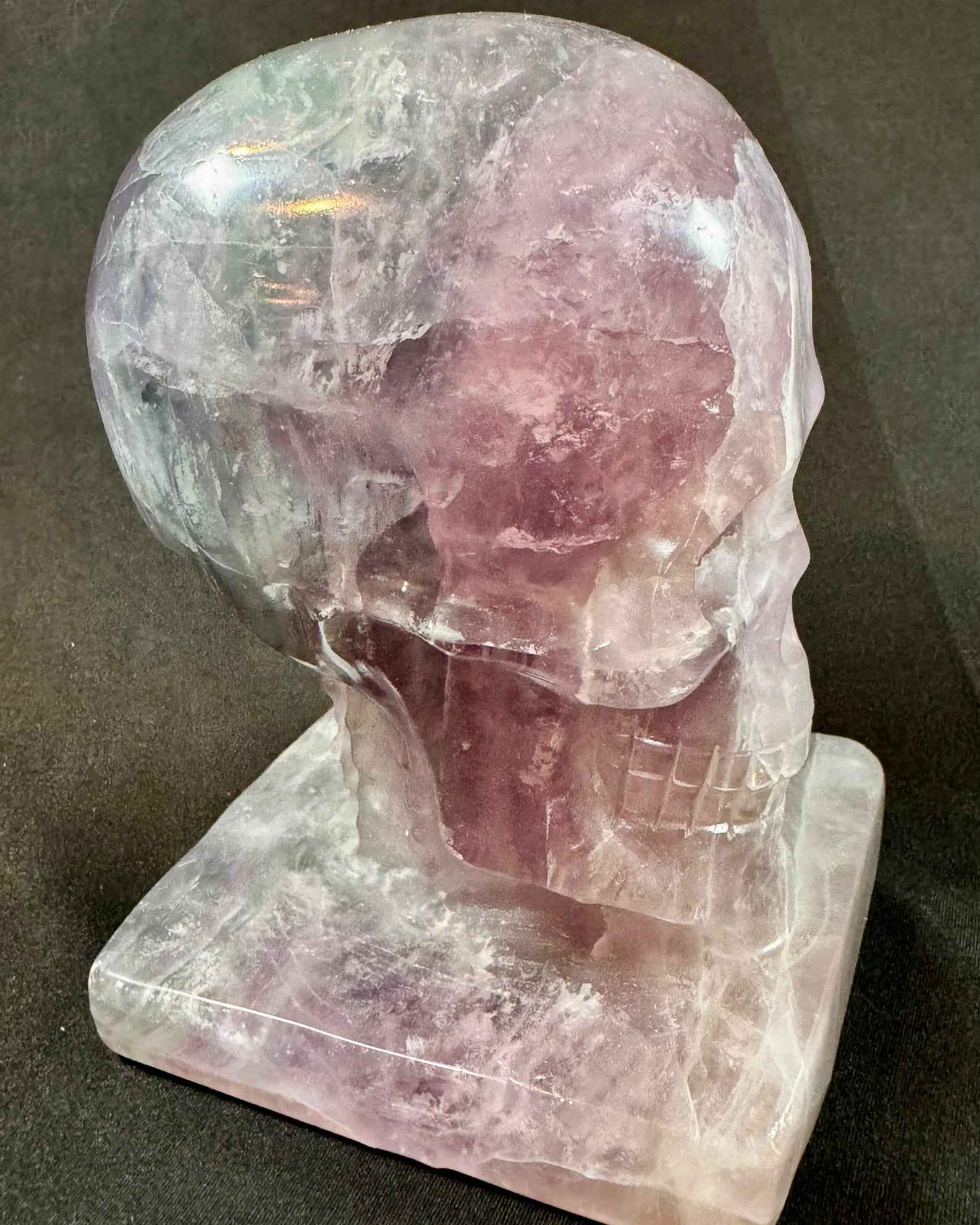Fluorite Skull - Powers Gems