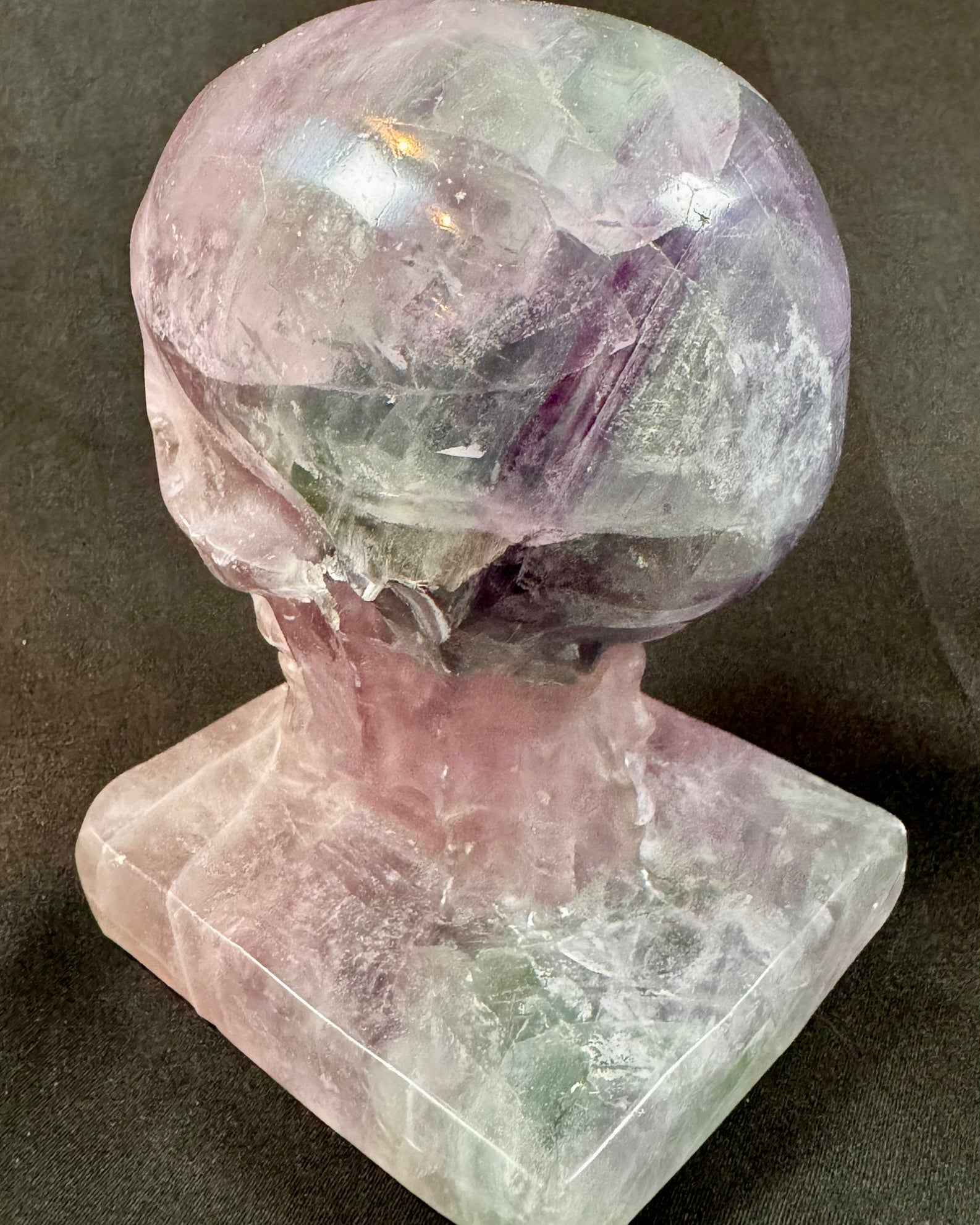 Fluorite Skull - Powers Gems