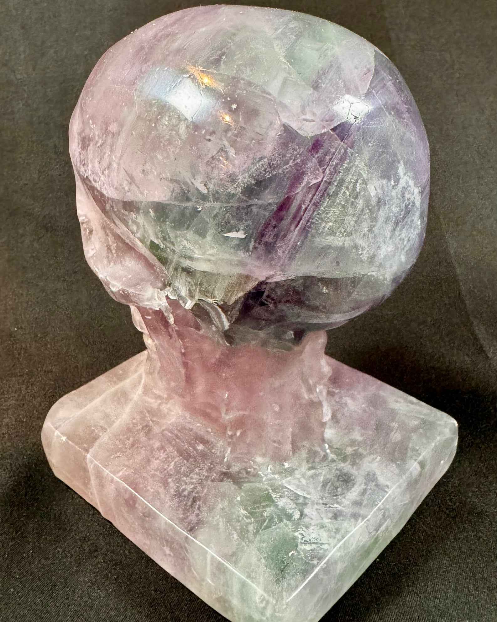 Fluorite Skull - Powers Gems