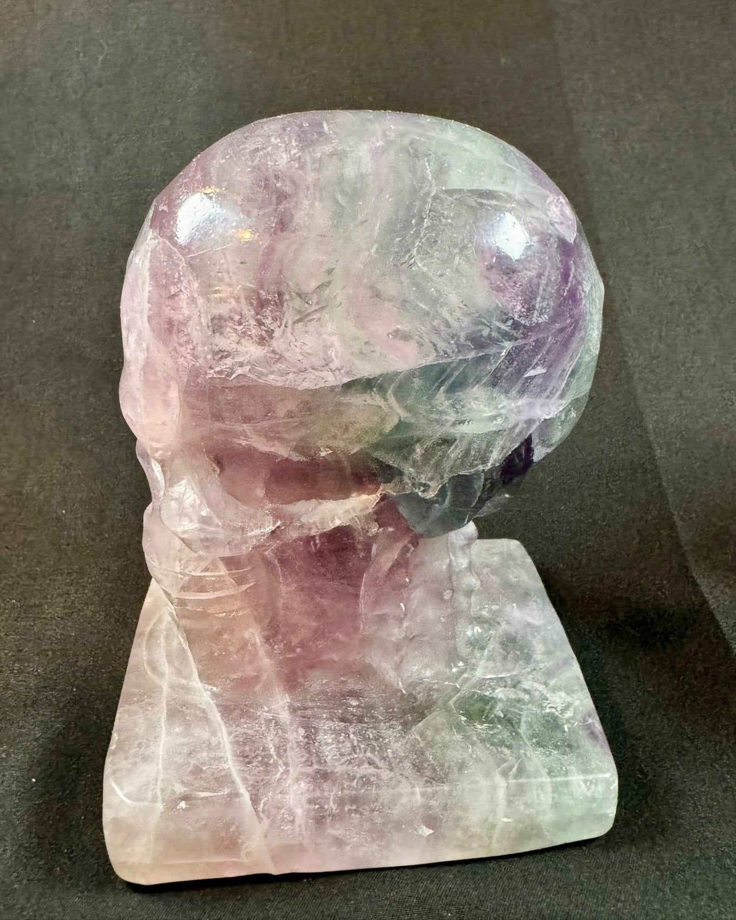 Fluorite Skull - Powers Gems