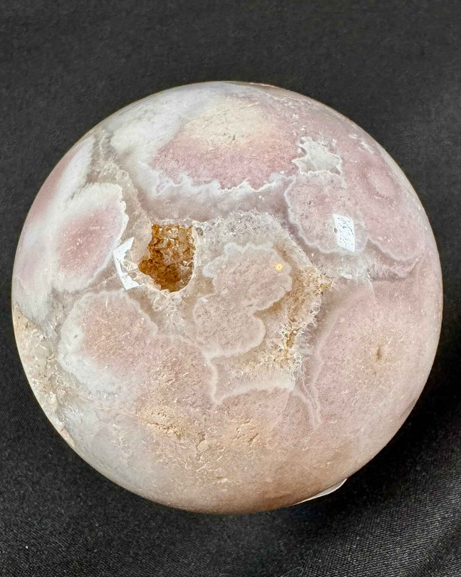 Flower Agate Spheres - Powers Gems