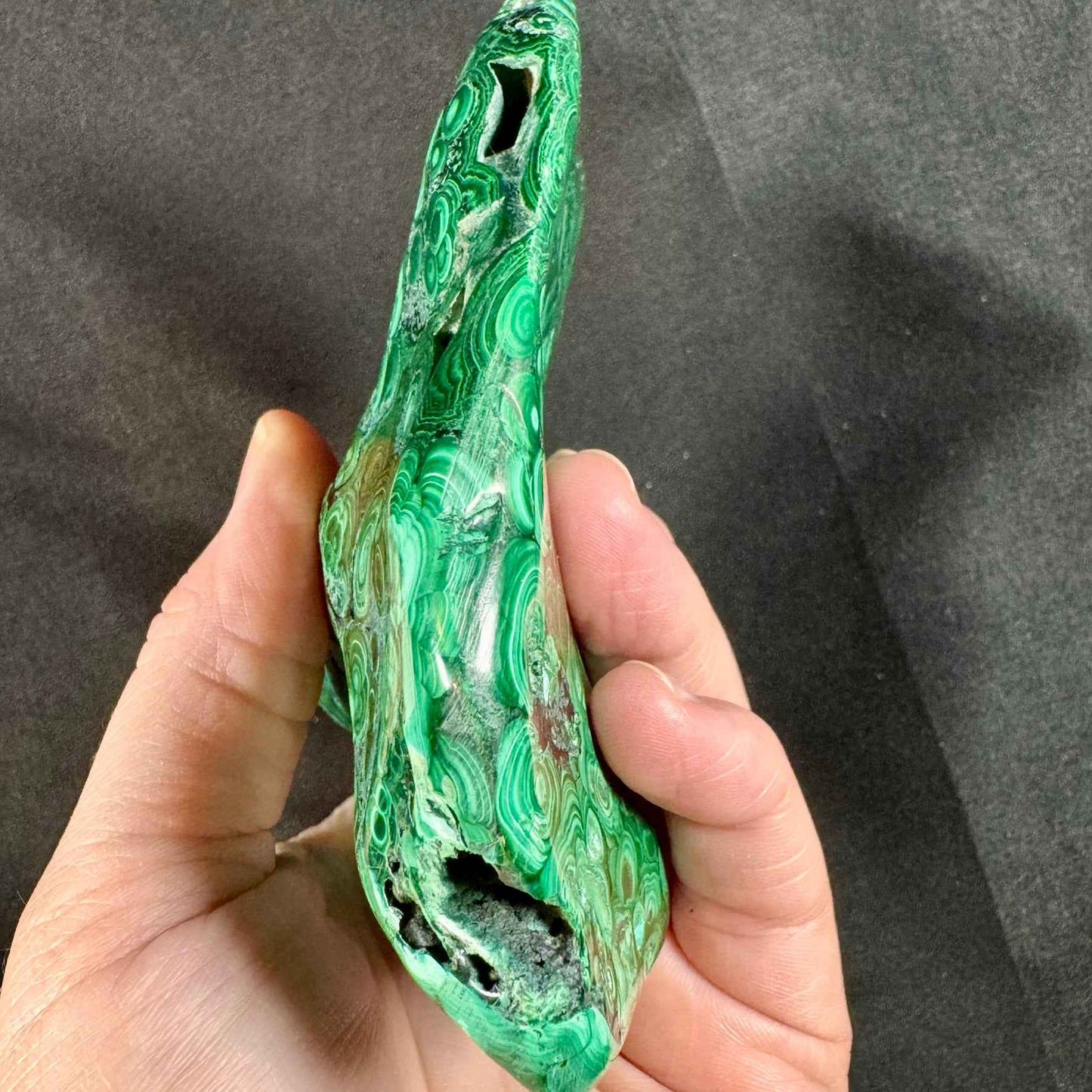 Polished Malachite - Powers Gems