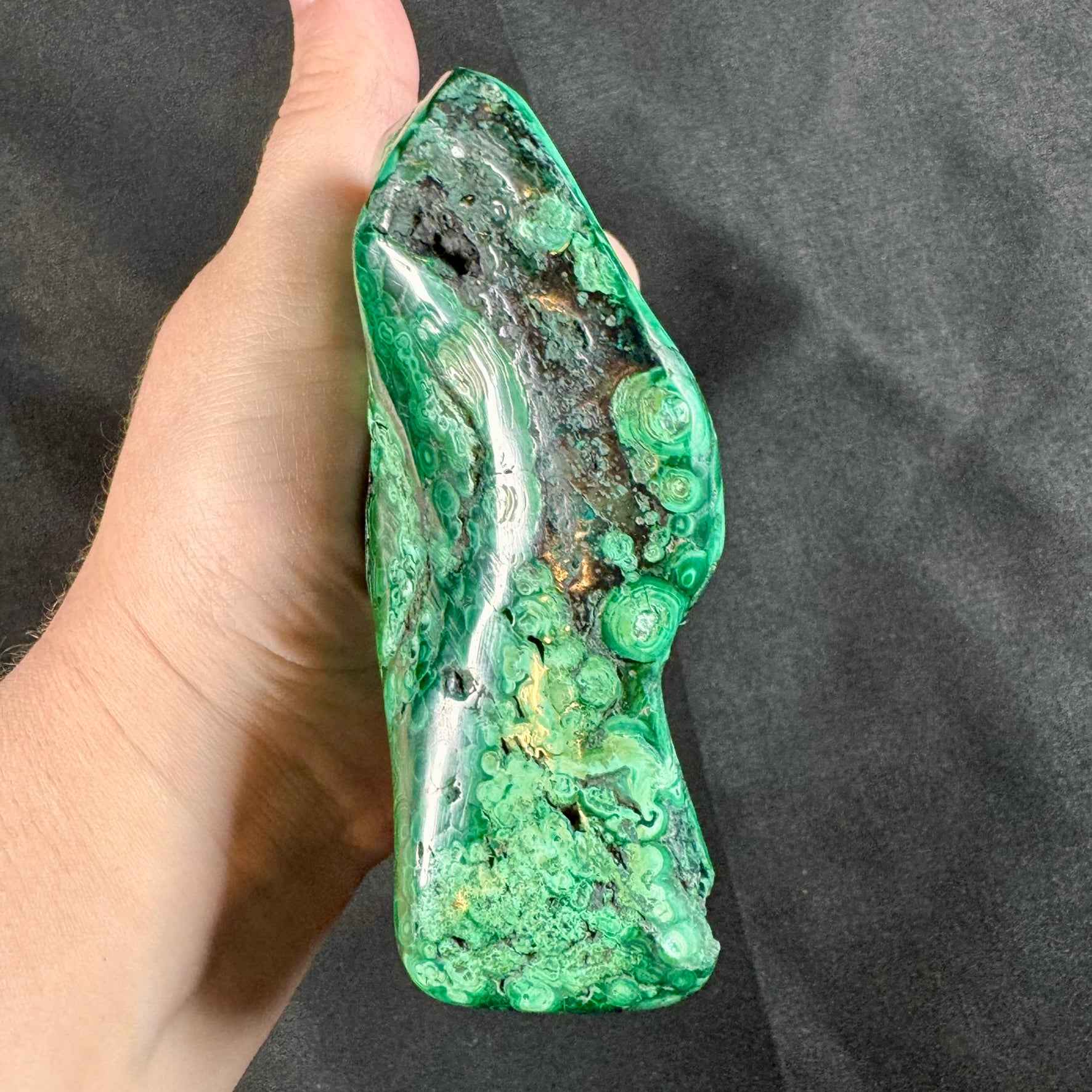 Polished Malachite - Powers Gems