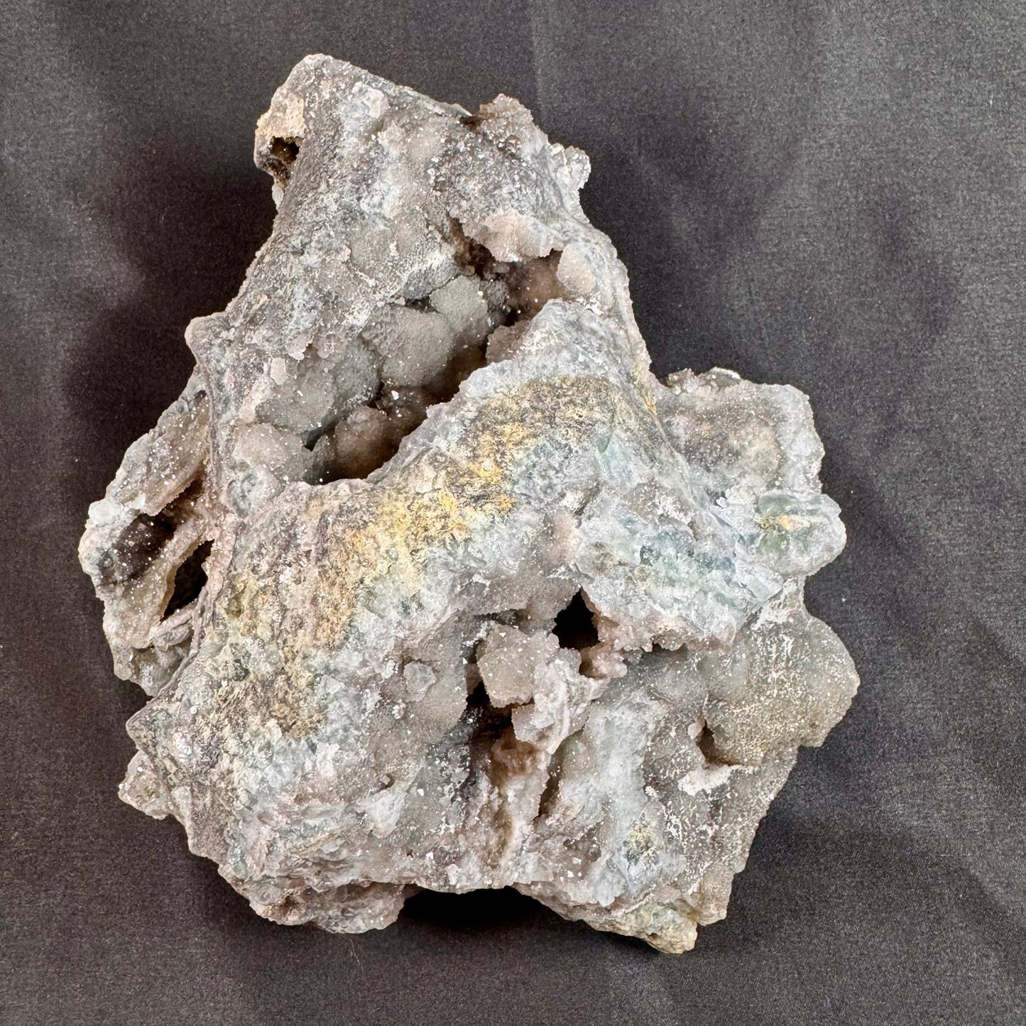 Silver "Sugar" Fluorite - Powers Gems