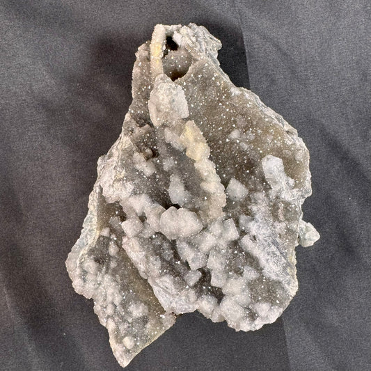 Silver "Sugar" Fluorite - Powers Gems