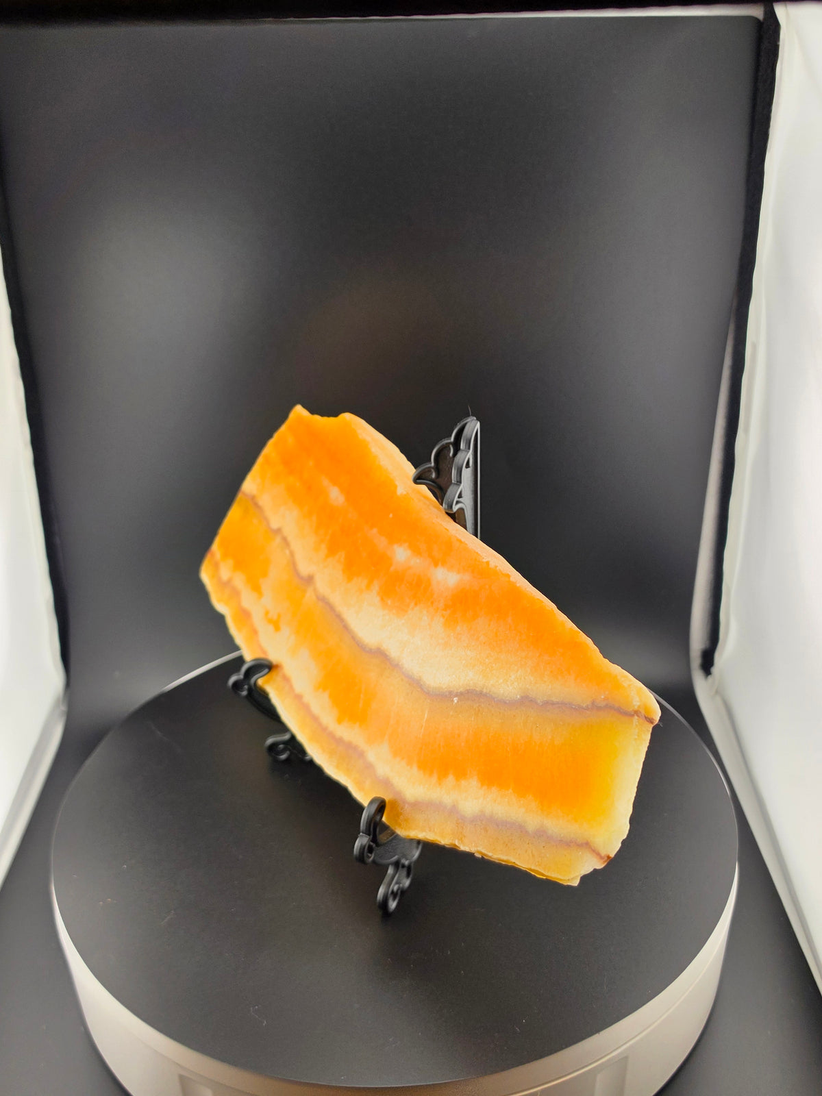 Orange Calcite Slab