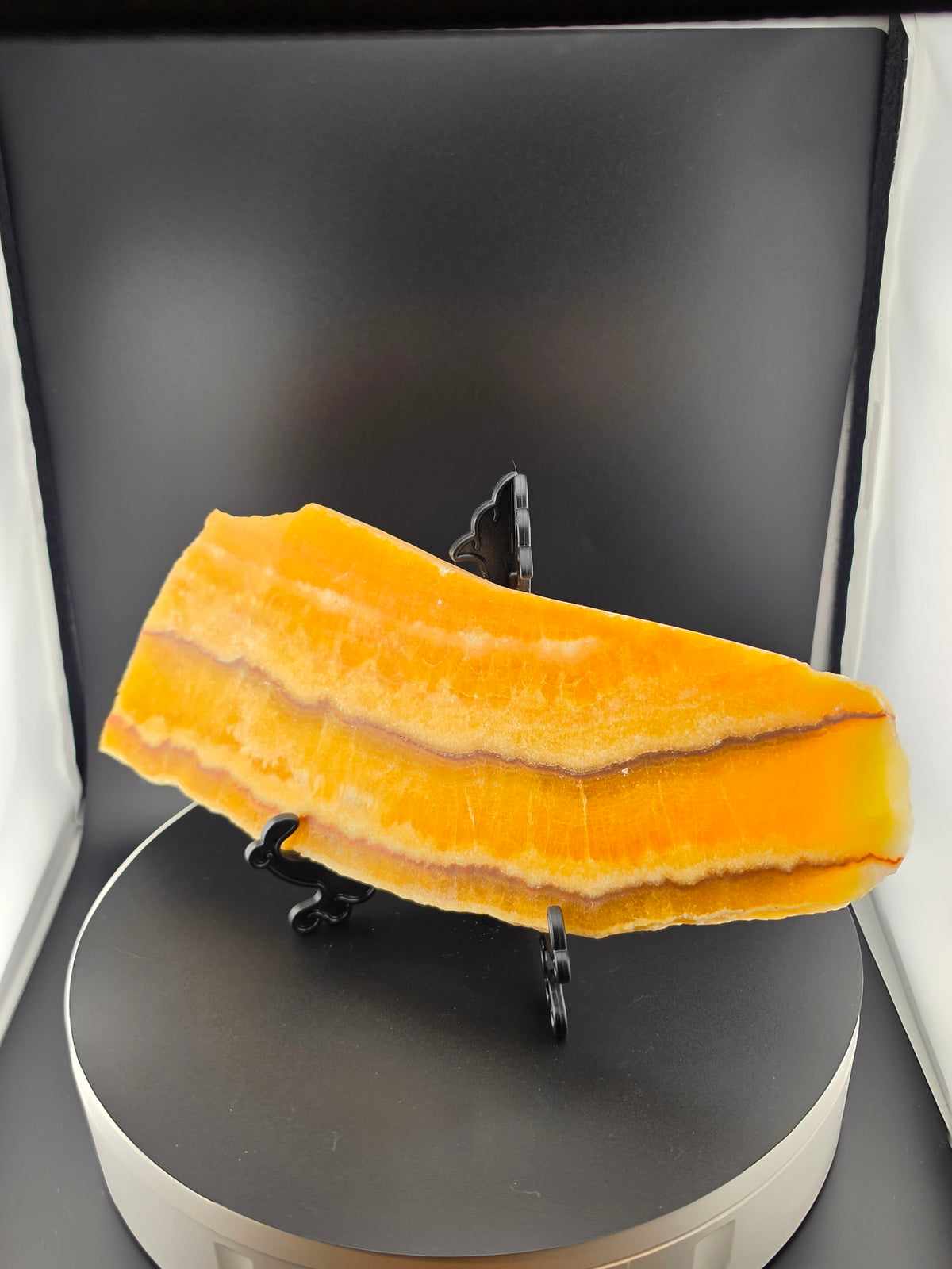 Orange Calcite Slab