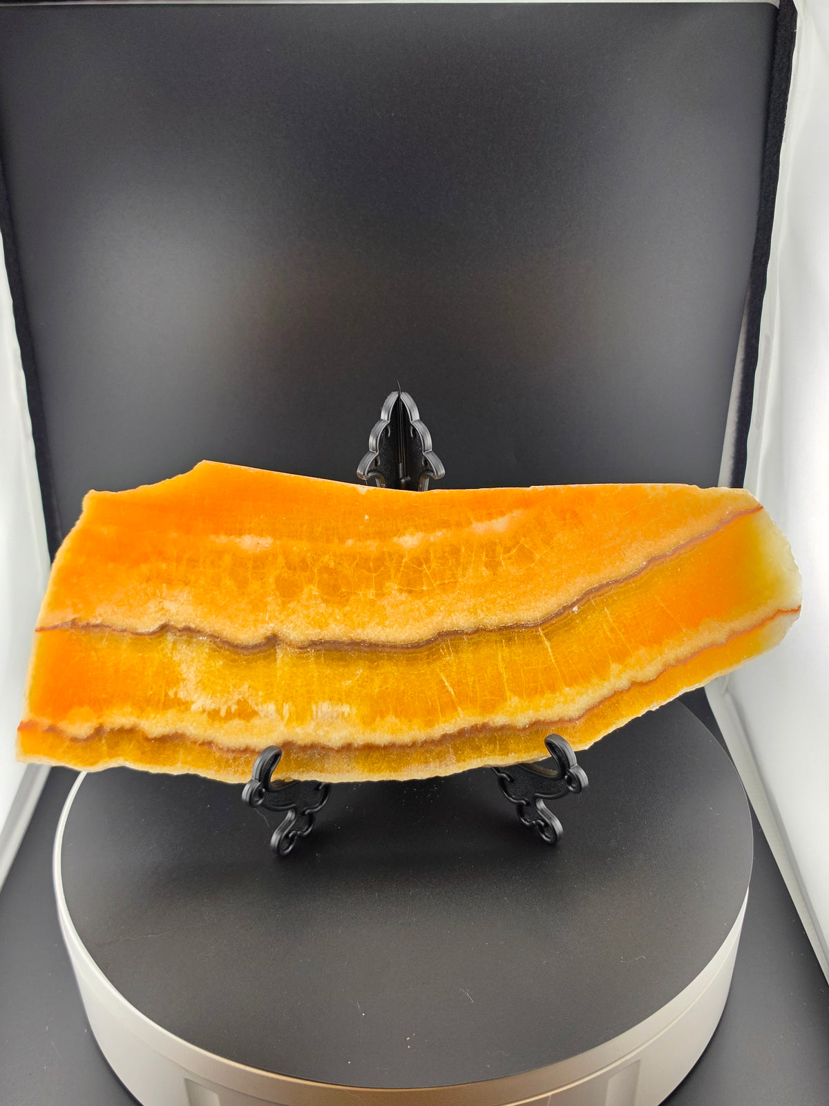 Orange Calcite Slab